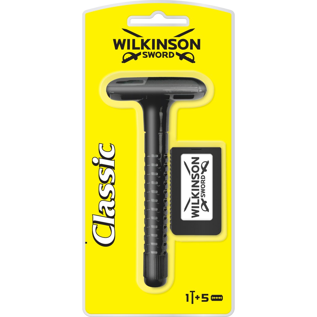 Wilkinson Sword Klasik Erkek Tıraş Bıçağı Makinesi Ve 5 Yedek Bıçak ile Ergonomik Tasarım Sunar Diğer Fiyatı