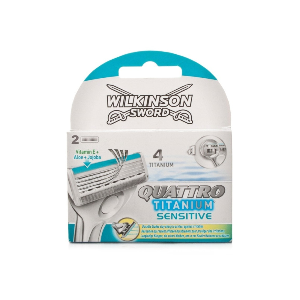 Wilkinson Sword Quattro Titanium Sensitive Yedek Bıçak 2'li Tıraş Bıçağı ve Yedekleri Fiyatı