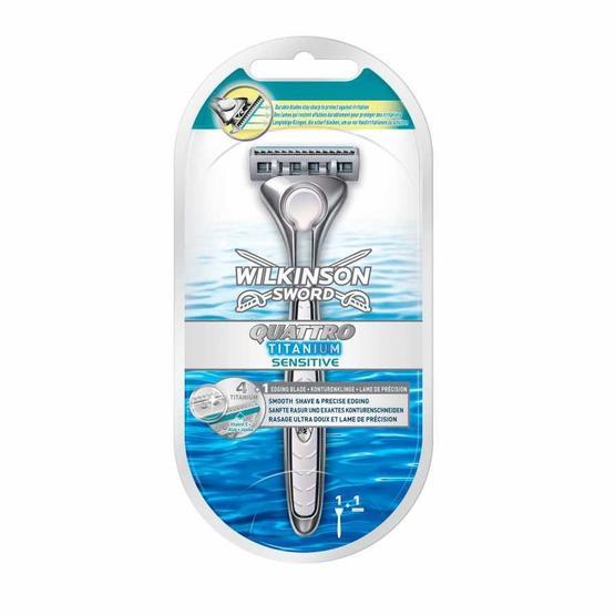 Wilkinson Sword Quattro Titanium Sistem Tıraş Bıçağı
