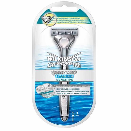 Wilkinson Sword Quattro Titanium Sistem Tıraş Bıçağı