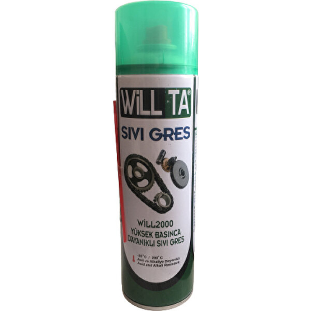 Willta Sıvı Gres 500 ml Oto Yağlayıcılar Fiyatı