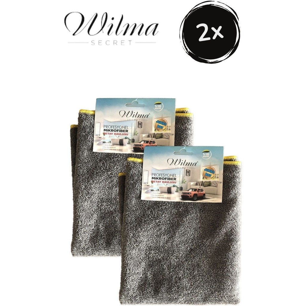 Wilma Secret Mikrofiber Detay Havlusu 50X70CM 2 Adet El / Yüz Havlusu Fiyatı