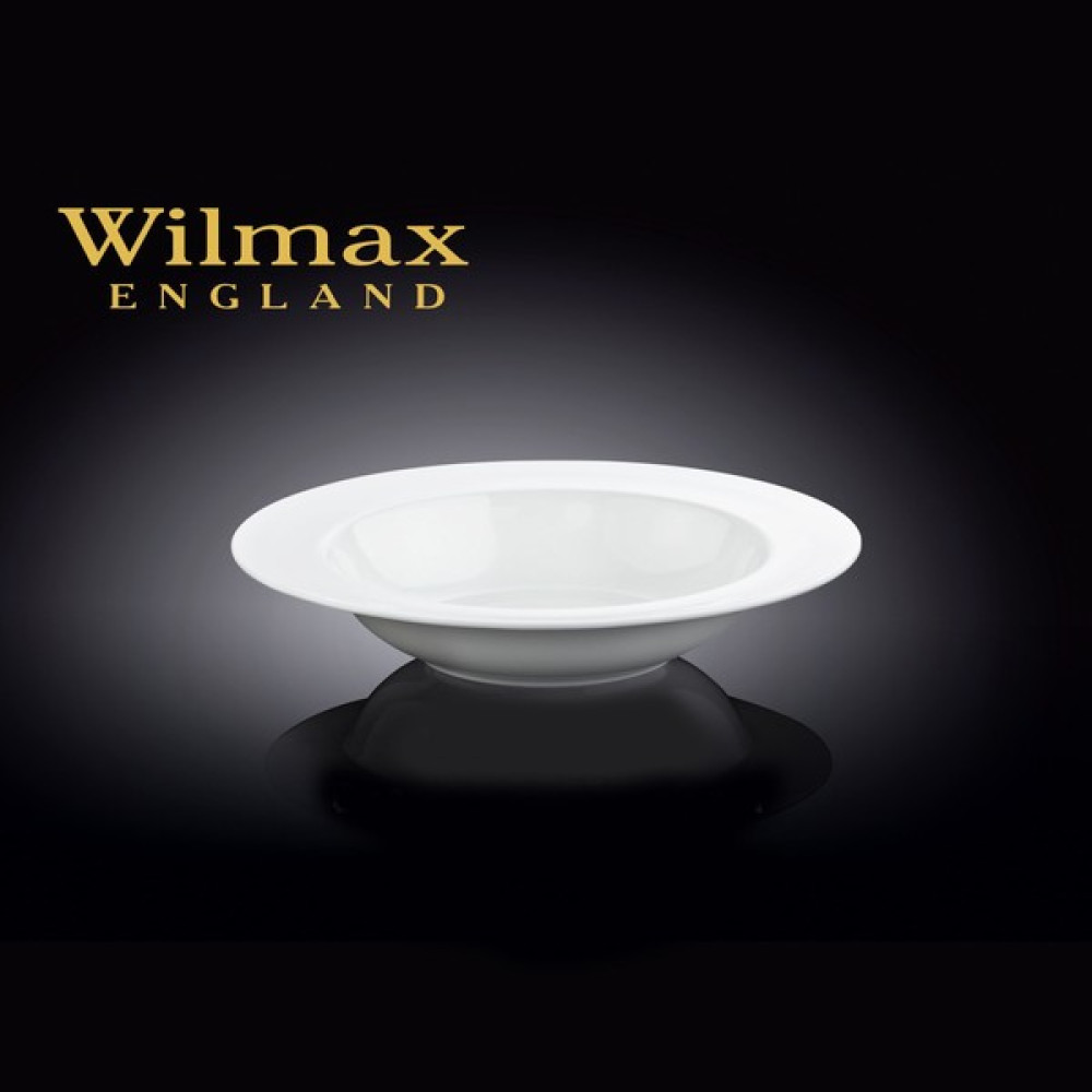 Wilmax Çukur Yemek Tabağı, Çap:23Cm. Mutfak Gereçleri Fiyatı