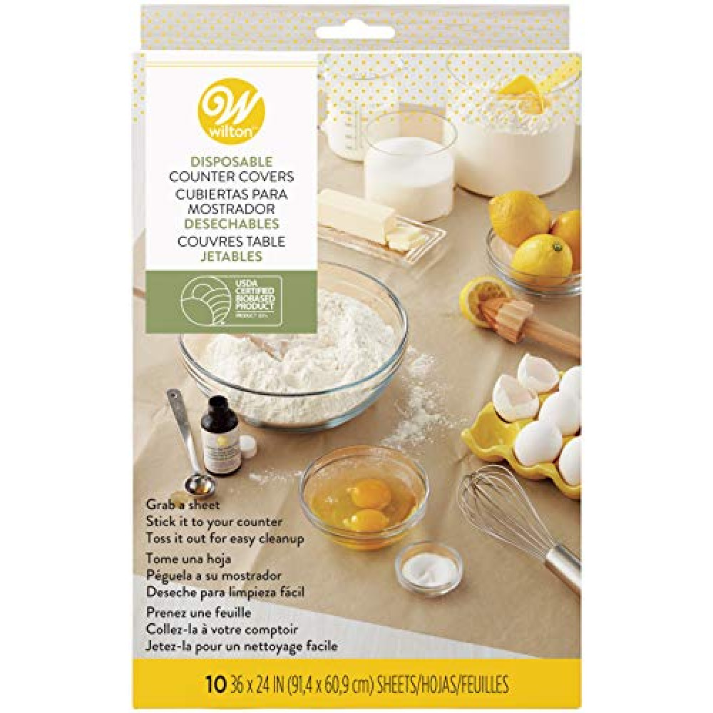 WILTON INDUSTRIES, INC DISPOSBLE COUNTR CVR 10/PKG, us:one Size, 0