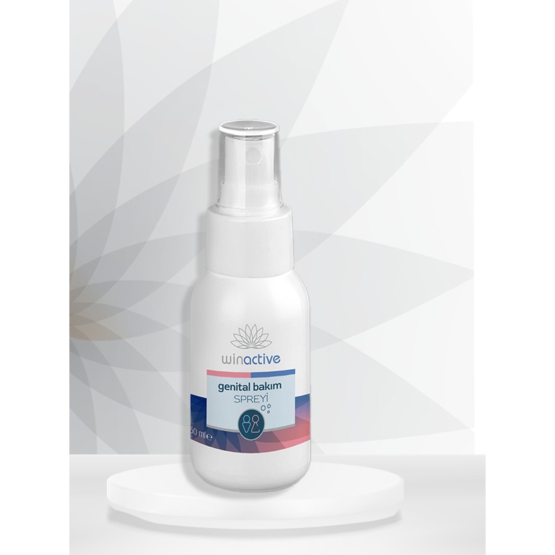 Winactive 50 ml Genital Bakım Spreyi Kadın ve Erkek İçin Paraben İçermez Özel Formül Diğer Fiyatı