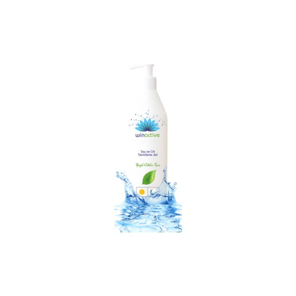 Winactive Saç ve Cilt Temizleme Jeli Yağlı Ciltler Için 250 ml Şampuan ve Saç Kremi Fiyatı