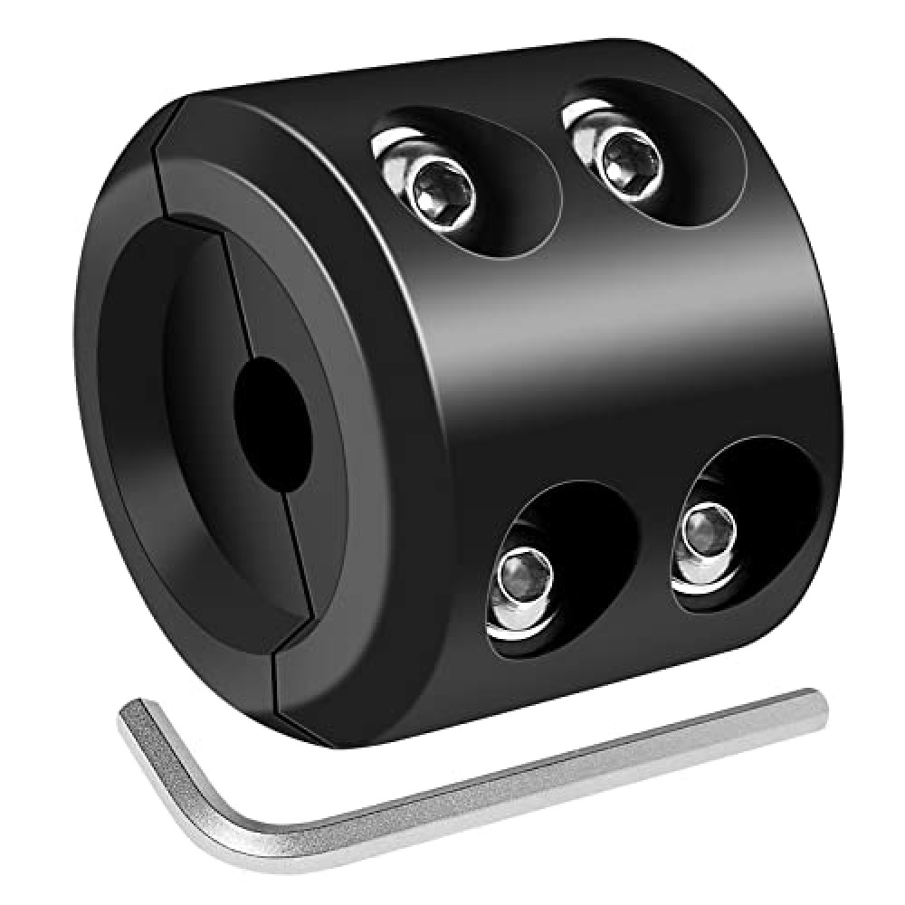 Winch Stopper for Cable. Truck UTV ATV Rubber Winch Cable Stopper, Protects Towing Hook, Synthetic Rope, Cable Line from Wear or Damage, Hawse, Bumper. Quick Installation with Tools. (Black)