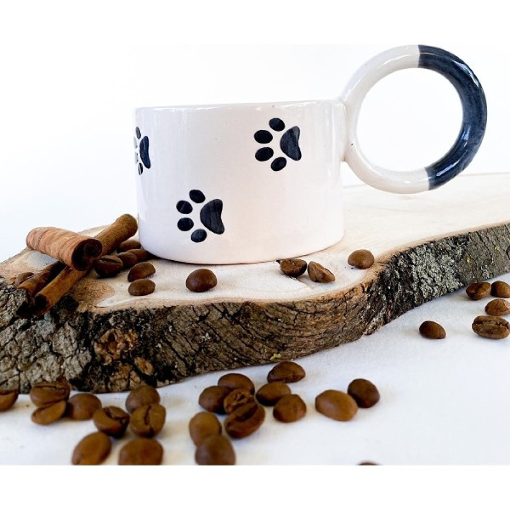 Wind Art Ceramic Retro Patili El Yapımı Seramik Kupa Bardak Fincan / Bardak / Kahve Takımı Fiyatı