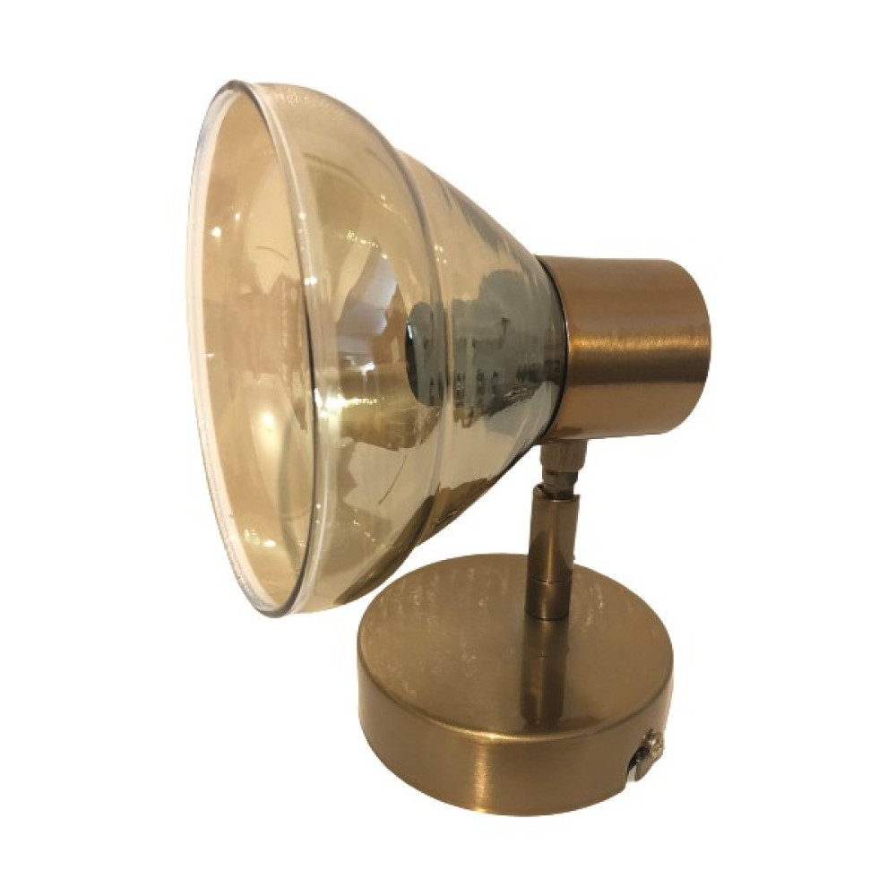 Wind Lighting Aura Tekli Spot Eskitme/Füme Cam - Eskitme - 1'li Avize Fiyatı