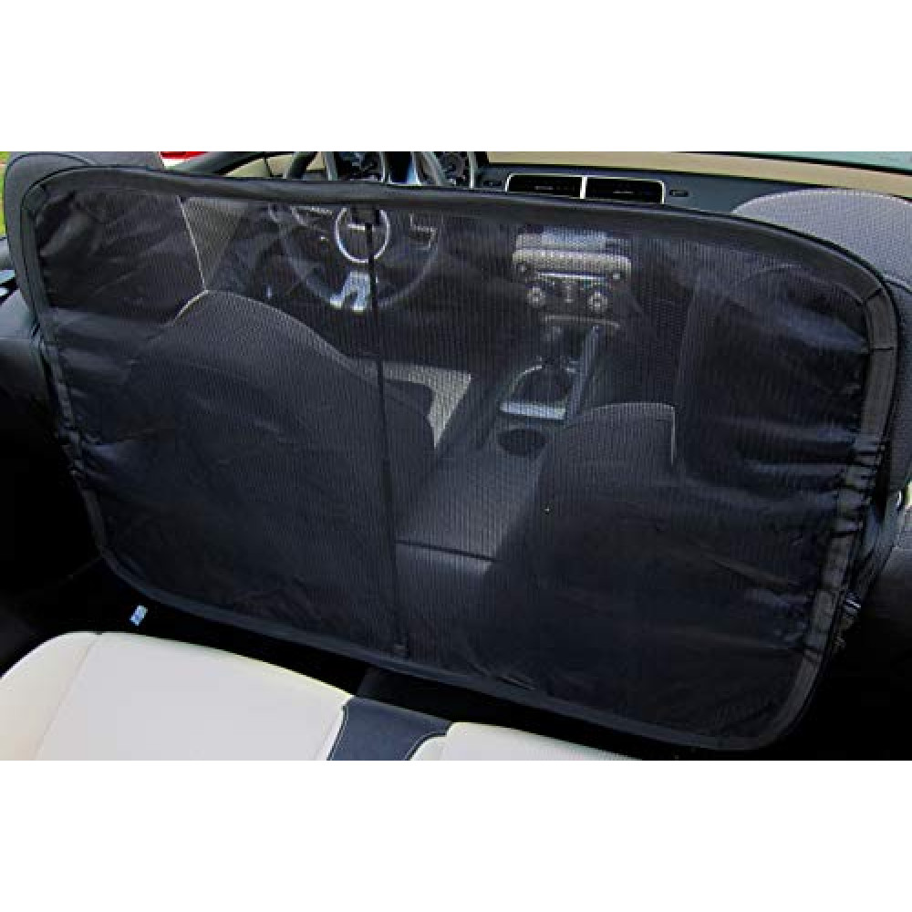 Windscreen Wind Deflector for Convertible Cars - Stop Crazy Hair and Enjoy The Drive.
