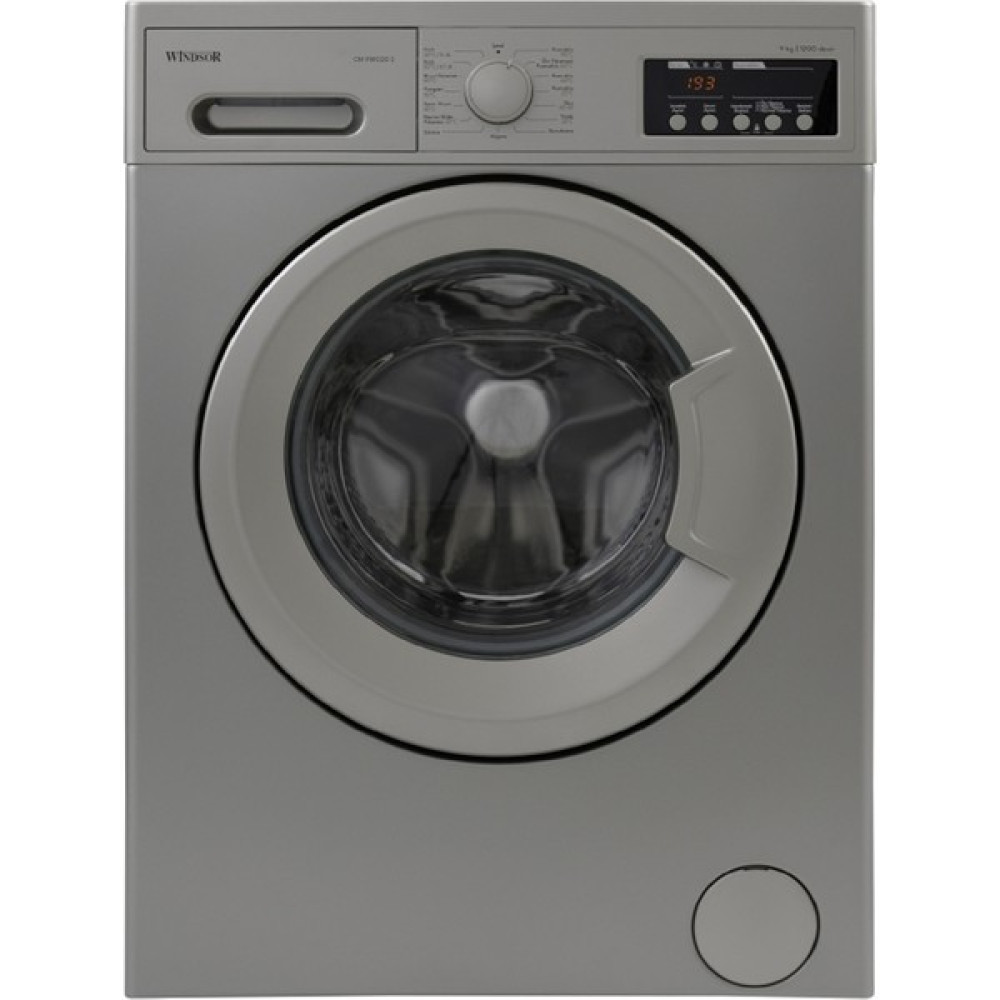 Windsor CM 9WS120 S 9 kg 1200 Devir Çamaşır Makinesi - Gri Çamaşır Makineleri Fiyatı