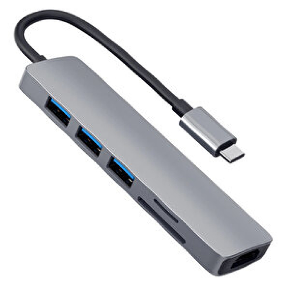 Winex 6in1 Type-c To 4k Hdmi+sd Kart+3xusba 3.0 Hub Port Adaptör Seri & Paralel Kablo Fiyatı