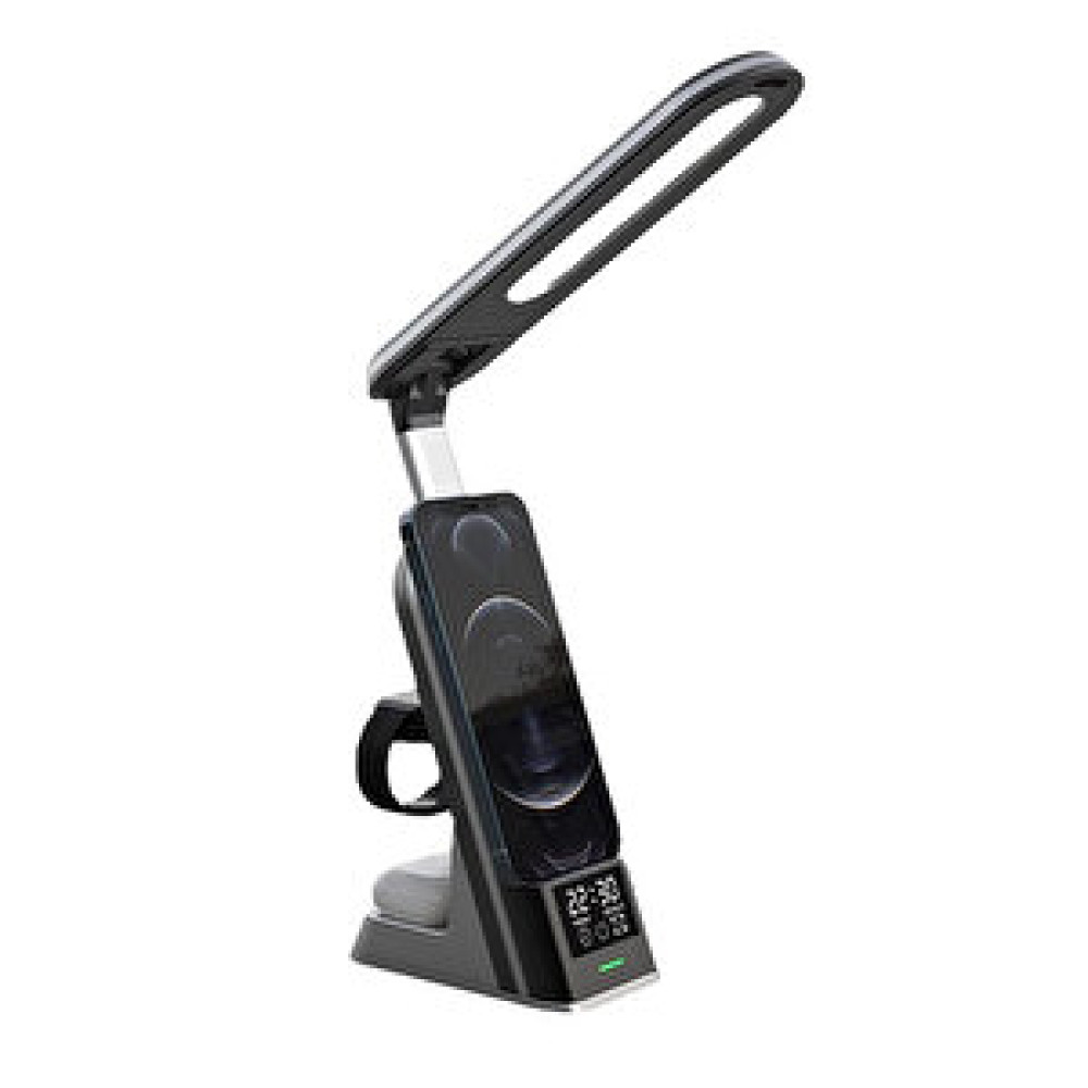 Winex 7in1 Pro 15w Kablosuz Hızlı Şarj Standı+saat+alarm+usba+led Işıklı Cep Telefonu Şarj Cihazı Fiyatı