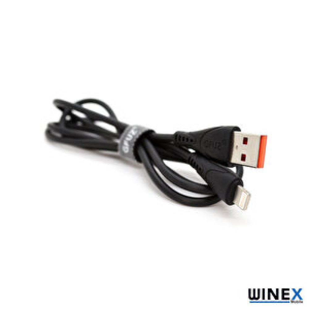 Winex Ca30 Usb To Lightning Hızlı Data Ve Şarj Kablosu 2.4a Siyah Cep Telefonu Kablosu Fiyatı