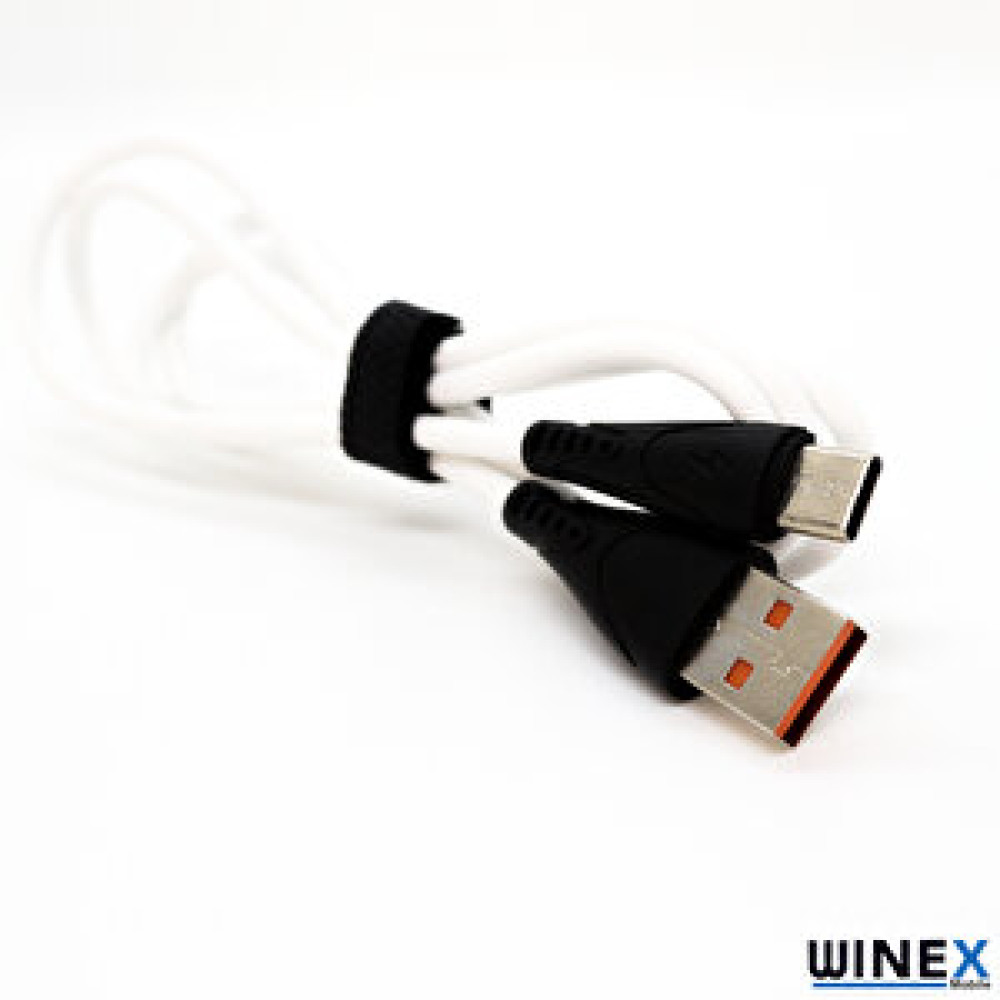 Winex Ca30 Usba To Type-c Hızlı Data Ve Şarj Kablosu 2.4a Beyaz Cep Telefonu Kablosu Fiyatı
