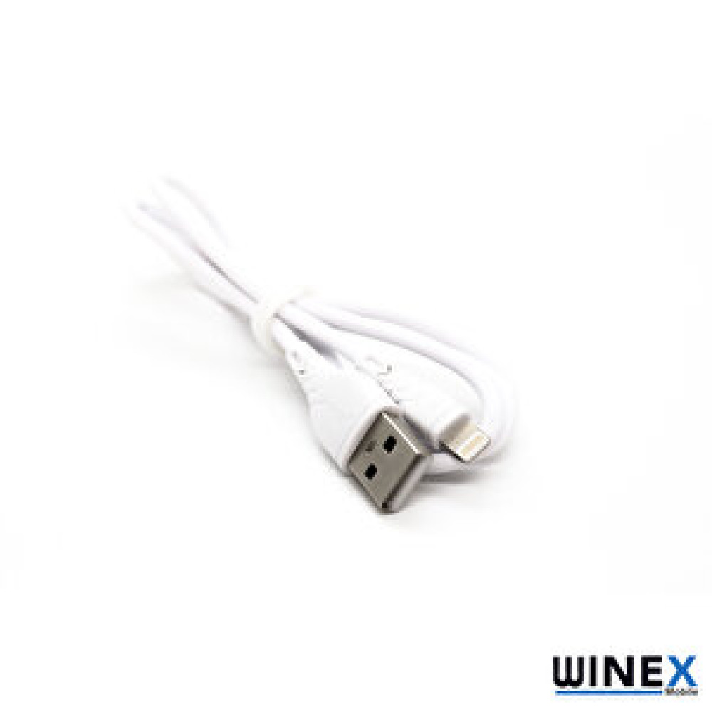 Winex Ca60 Usba To Lightning Hızlı Data Ve Şarj Kablosu 3a Beyaz Beyaz Cep Telefonu Kablosu Fiyatı