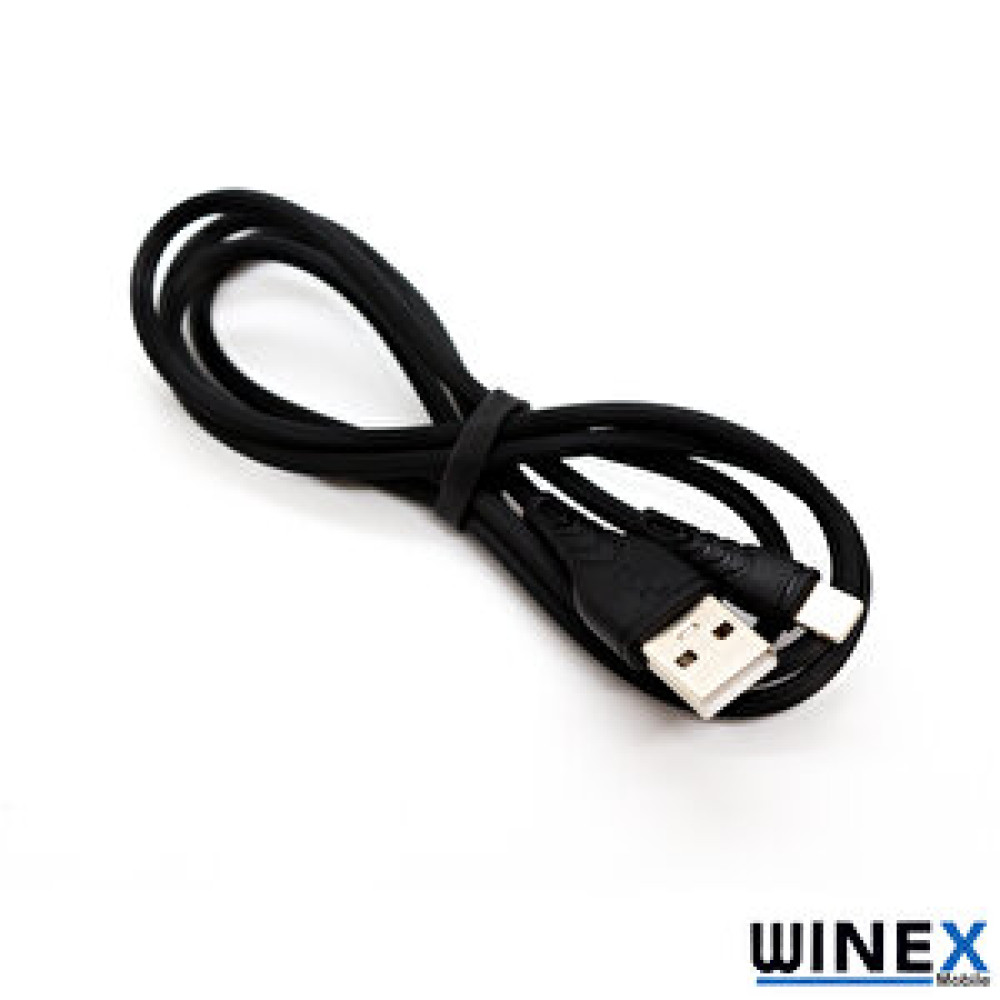 Winex Ca60 Usba To Lightning Hızlı Data Ve Şarj Kablosu 3a Siyah Cep Telefonu Kablosu Fiyatı