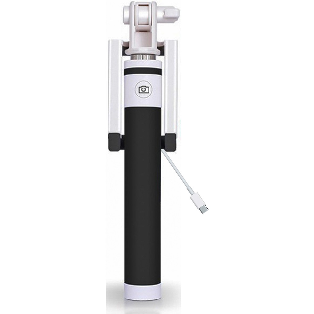 Winex SR342 Katlanabilir Type-C Selfie Stick Çubuğu Siyah - Beyaz - Siyah Bilgisayar Çevirici ve Adaptörü Fiyatı