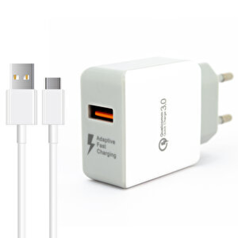 Winex X88 Usba Quick Charger 3.0 Usba To Type-c Kablolu Hızlı Şarj Aleti Set Cep Telefonu Şarj Cihazı Fiyatı