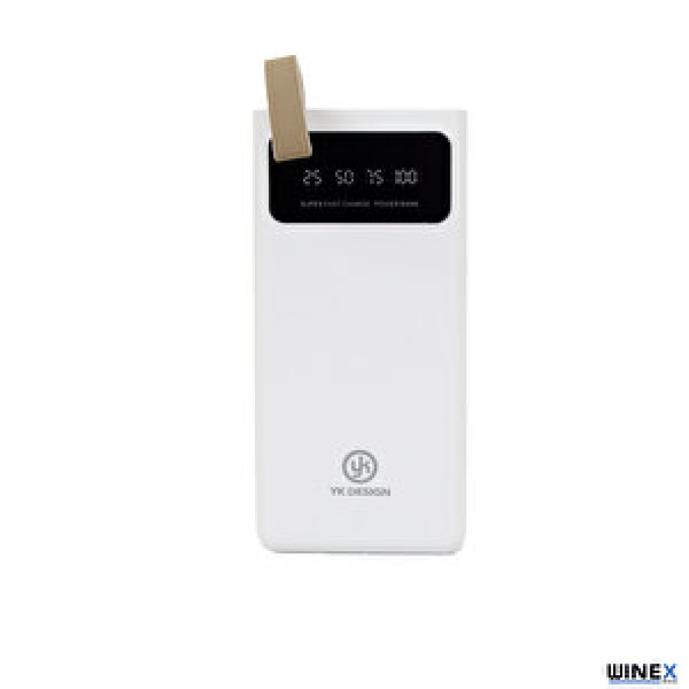 Winex Yk89 50000mah 2xusba + Type-c + Micro Çıkışlı Led Göstergeli Powerbank Beyaz Cep Telefonu Şarj Cihazı Fiyatı