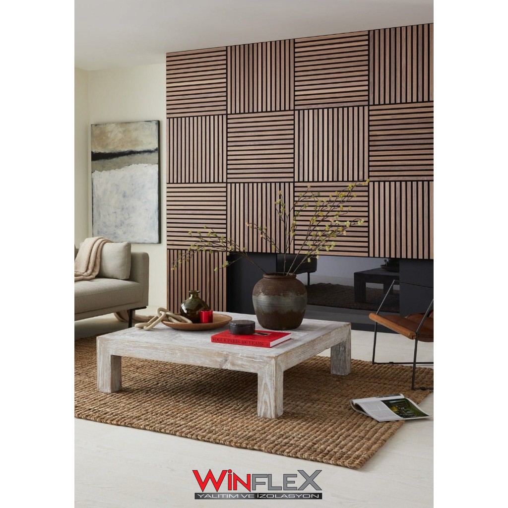 Winflex Mini Eko Akustik Ahşap Panel Savana Meşe - 60X60CM - 60 X 60 CM SSD / Solid State Drive Fiyatı