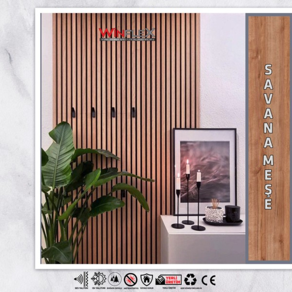 Winflex Winpanel Dekoratif Ahşap Duvar Paneli - Savana Meşe (50X240CM).  - 50X240CM Ofis Mobilya Aksesuarları Fiyatı