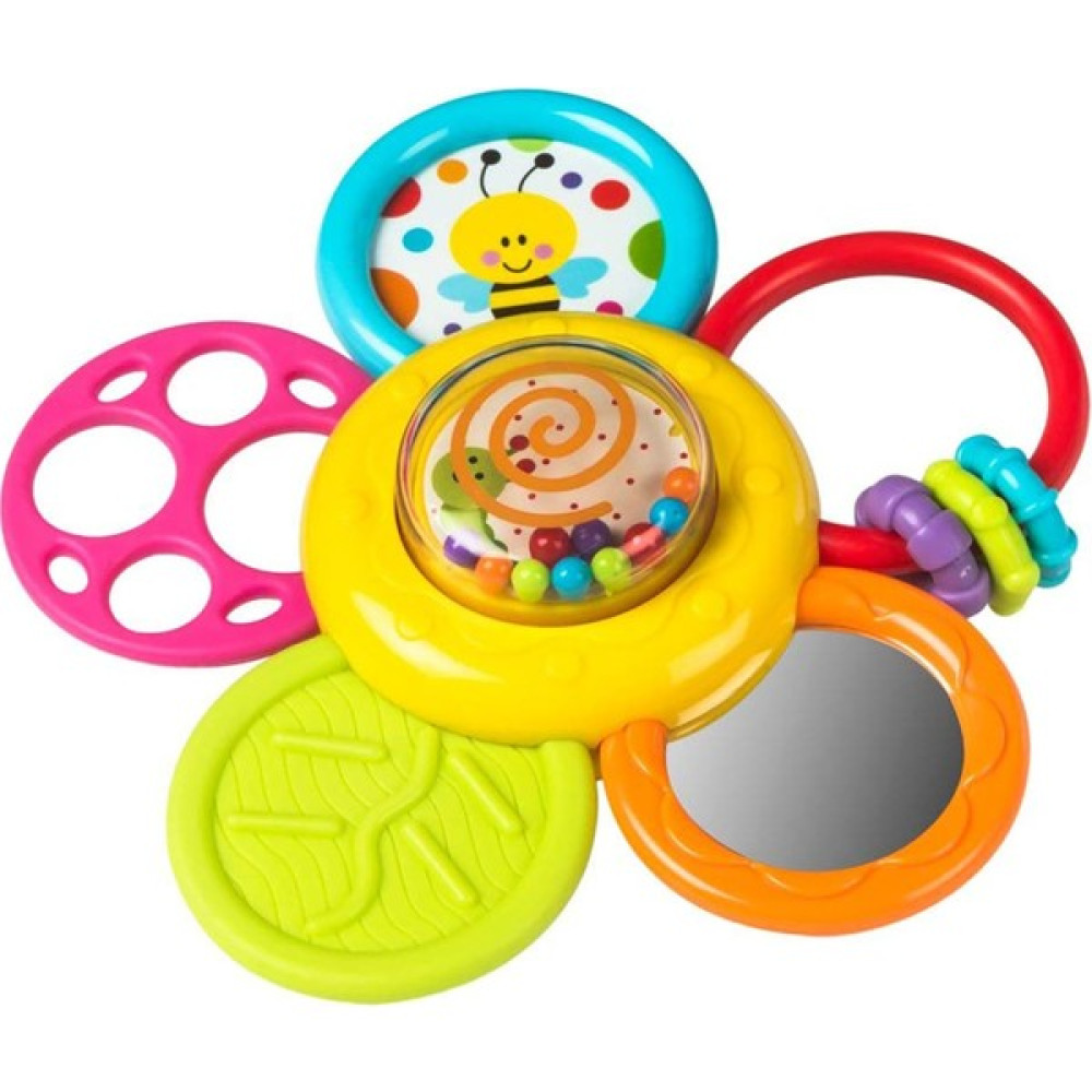 Winfun Dönen Çıngıraklı Papatya Dişlik - Renkli Bebek Oyuncakları Fiyatı