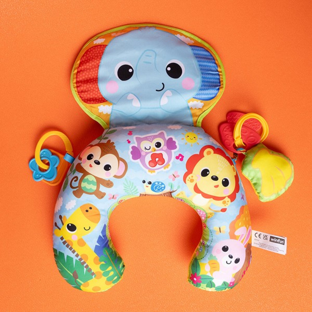 Winfun Orman Eğlenceli Tummy Time Aktivite Yastık - Renkli Bebek Oyuncakları Fiyatı