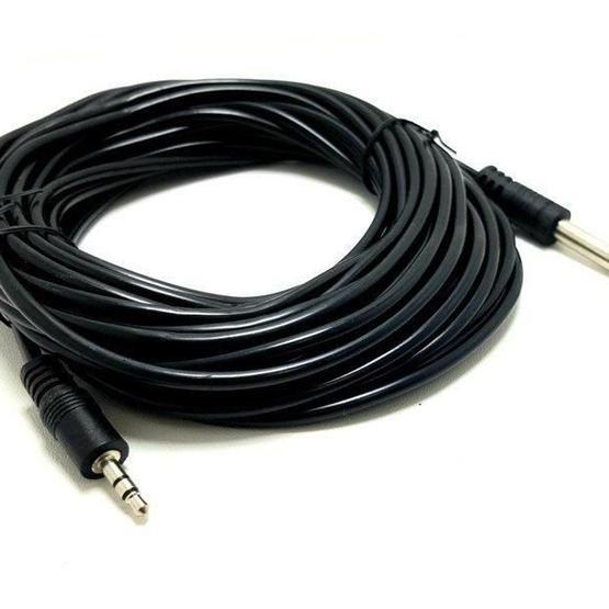 Winkel 10 m 6.3 mm Mono 3.5 mm Stereo Kablo