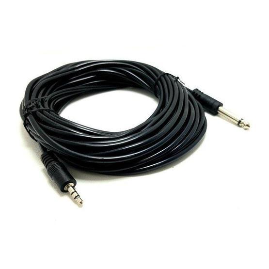 Winkel 10 m 6.3 mm Mono 3.5 mm Stereo Kablo Ses Kablosu Fiyatı