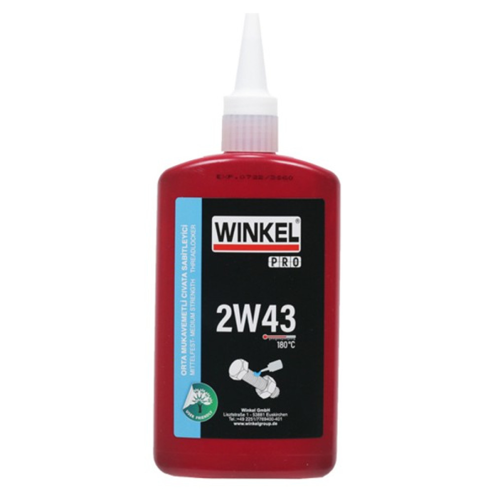 Wınkel Pro 2W43 Civata Sabitleyici Orta Mukavemet 250 ml Oto Boyaları Fiyatı