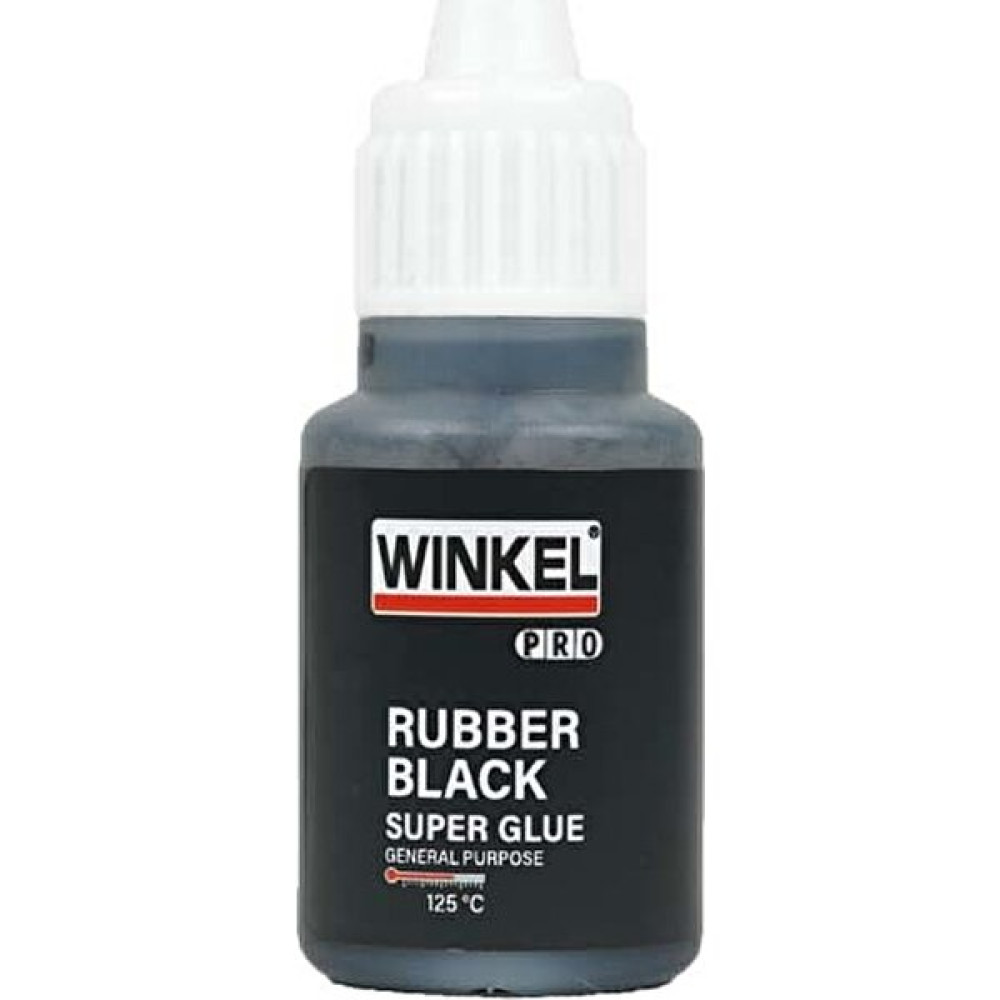 Winkel Rubber Black Plastik Hızlı Yapıştırıcı Siyah Renk 20 gr Nalburiye & Hırdavat Fiyatı