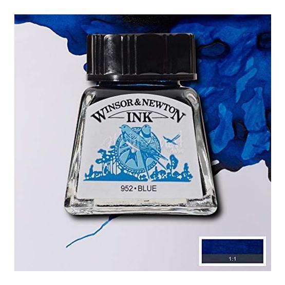 Winsor Newton 032 Blue 14 ml Çizim Mürekkebi
