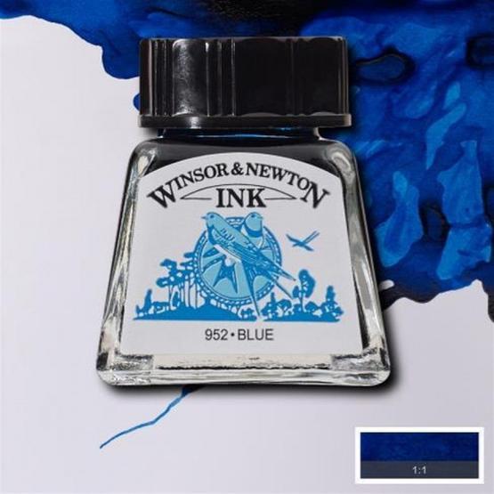 Winsor Newton 032 Blue 14 ml Çizim Mürekkebi