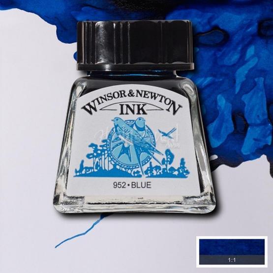 Winsor Newton 032 Blue 14 ml Çizim Mürekkebi