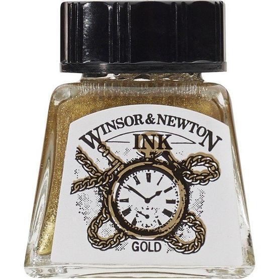 Winsor Newton 283 Gold Çini Çizim Mürekkebi