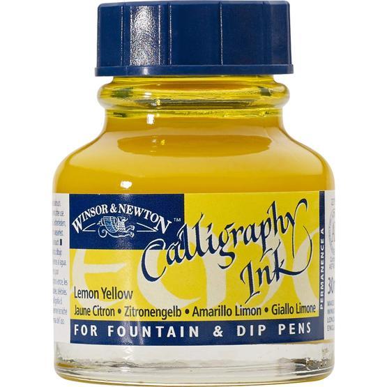 Winsor Newton 345 Lemon Yellow 30 ml Kaligrafi Mürekkebi Kalem Kartuşu & Mürekkebi Fiyatı