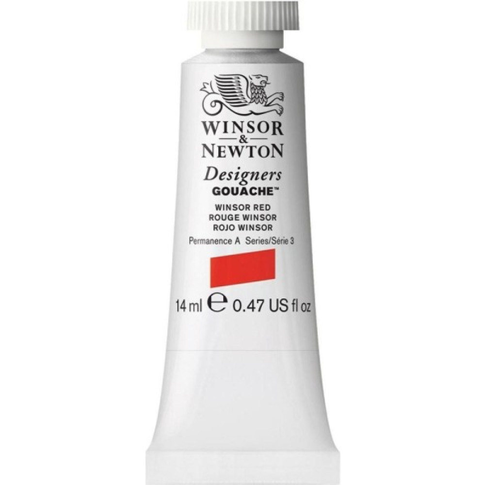 Winsor & Newton Designers Guaj Boya 14ML Winsor Red 726 S.3 Guaj Boya Fiyatı