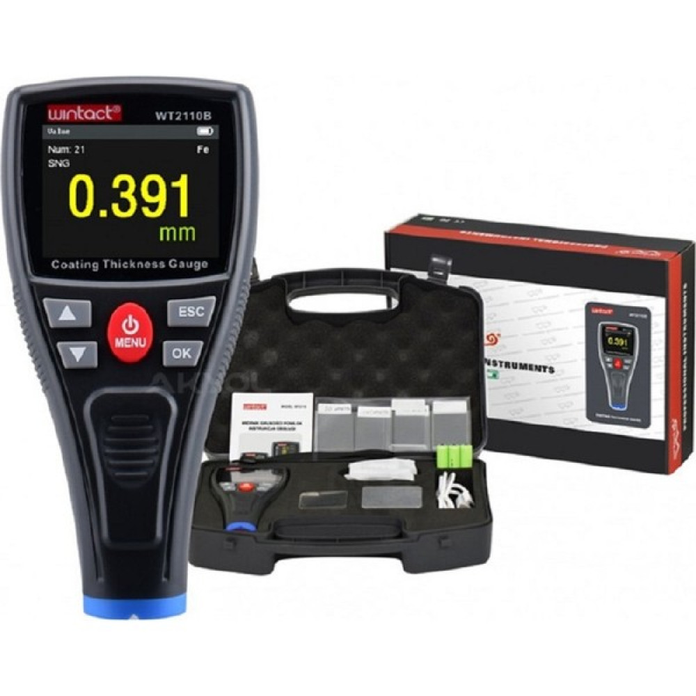 Wintact WT2110B 'renkli Ekranlı' Boya Kalınlık Ölçer - Kırmızı Diğer Test ve Ölçüm Cihazları Fiyatı