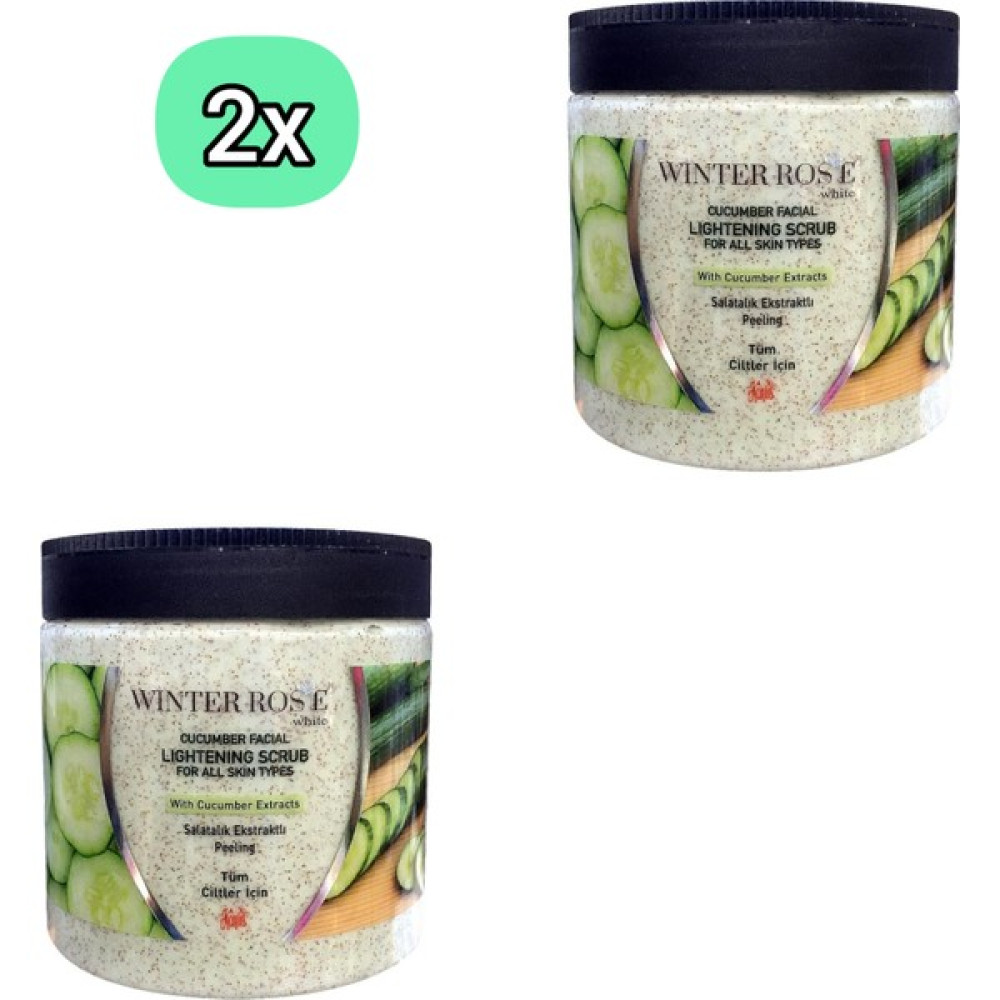 Winter Rose 2 Adet Winter Rose Salatalık Özlü Kumlu Maske Peeling Maskeler Fiyatı