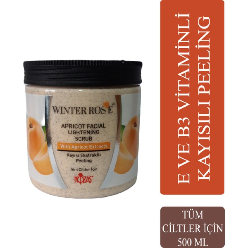 Winter Rose Kayısı Özlü Tüm Ciltler Için Kumlu Peeling 500 gr Cilt Temizleme ve Peeling Fiyatı