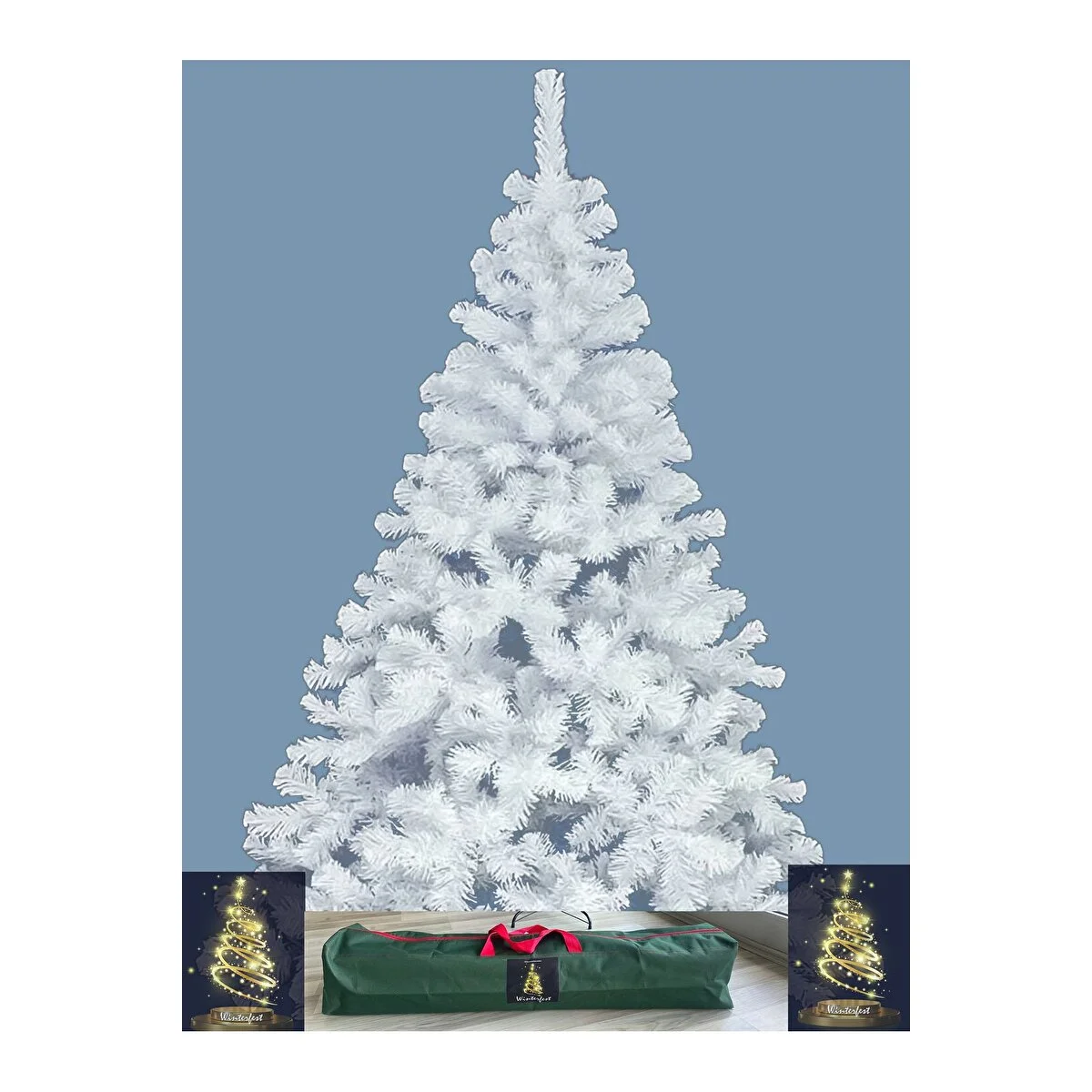 Winterfest Beyaz Yılbaşı Ağacı 180 Cm Ve Taşıma Çantası Yılbaşı Ağacı Fiyatı