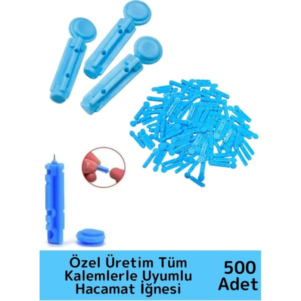 Wintoup Dayanıklı Tüm Kalemlerle Uyumlu Şeker Parmak Delme Hacamat Kalem Iğnesi 500 Adet-10 Kutu Masaj Cihazları Fiyatı