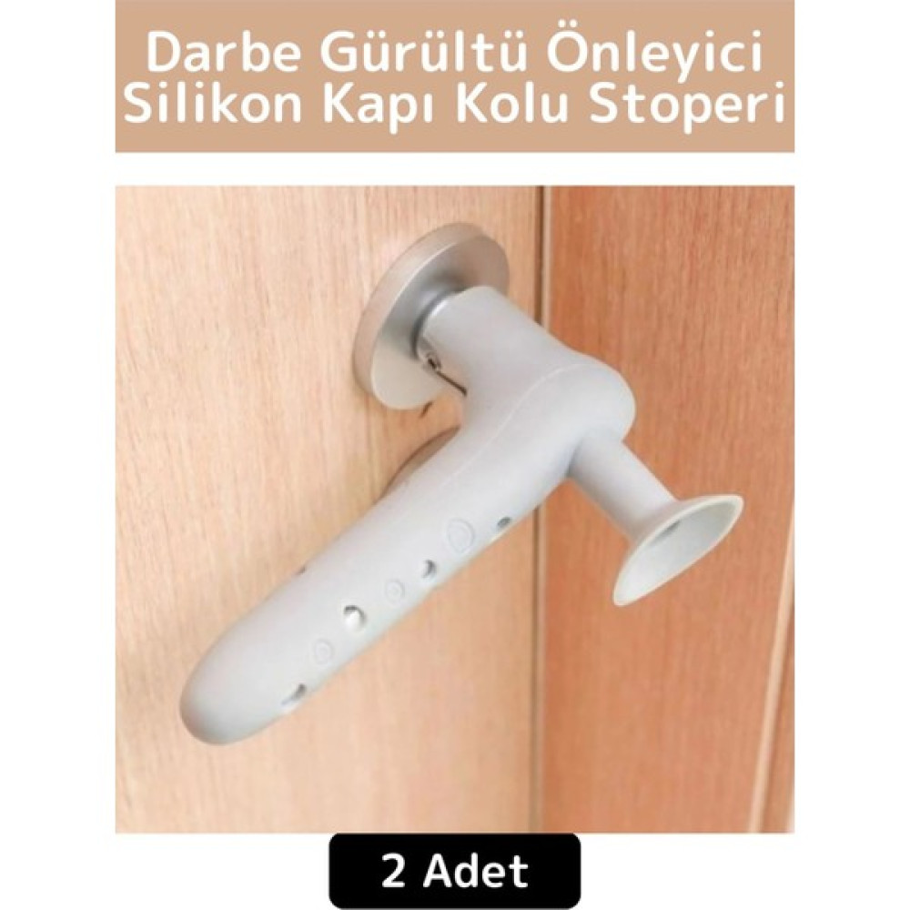 Wintoup Premium Yüksek Kaliteli Darbe Hasar Gürültü Önleyici Anti Çarpışma Silikon Kapı Kolu Stoperi 2 Adet Nalburiye & Hırdavat Fiyatı