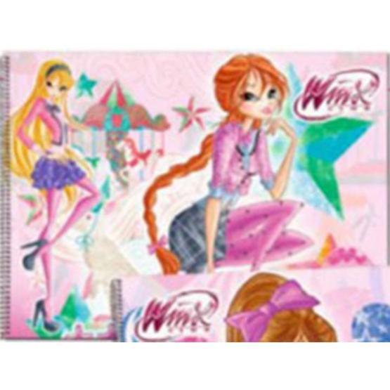 Winx Club 25x35 cm 15 Yaprak Resim Defteri Resim Defteri Fiyatı