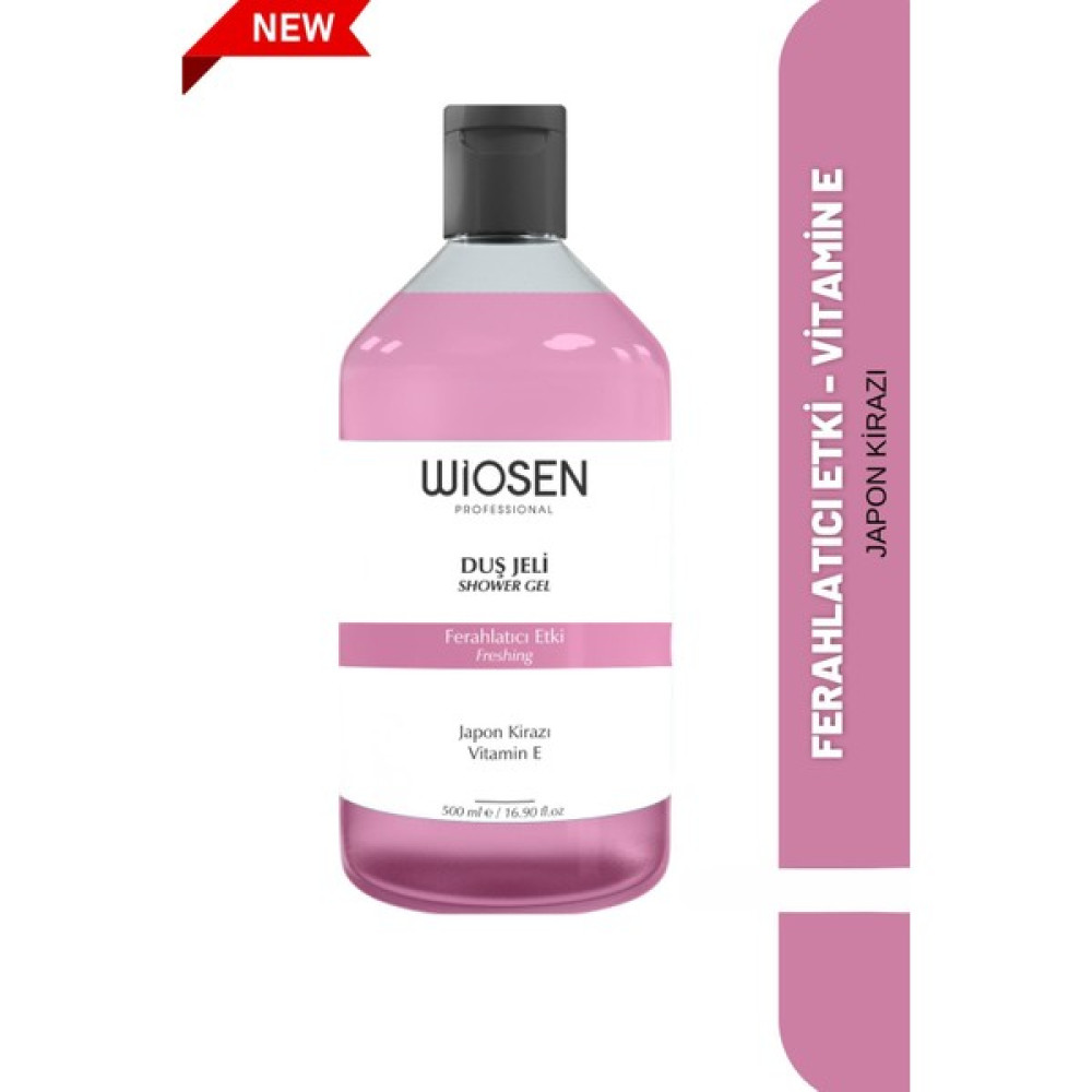 Wiosen Duş Jeli Ferahlatıcı Etki 400 mL Duş Jelleri ve Banyo Köpükleri Fiyatı
