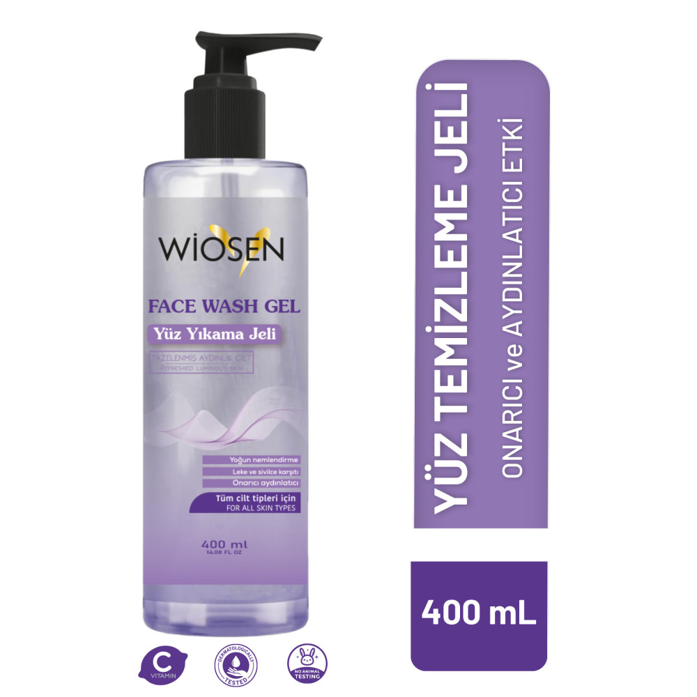 wiosen Yüz Temizleme Jeli Sebum Dengeleme Akne Ve Siyah Nokta Karşıtı Papatya Özlü 400 ml Cilt Temizleme ve Peeling Fiyatı