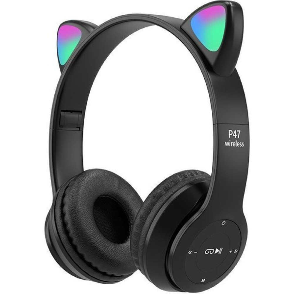 Wireless Cat Eas Kulaklık Wireless P47M Siyah Kulak Üstü Kulaklık Fiyatı