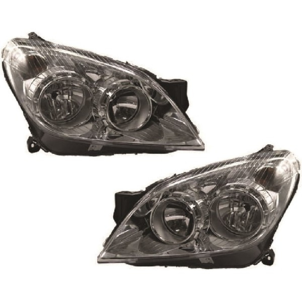 Wisco Opel Astra H Sağ-Sol Takım Far Lambası Krom 2004-2009 Oto Aydınlatma Fiyatı
