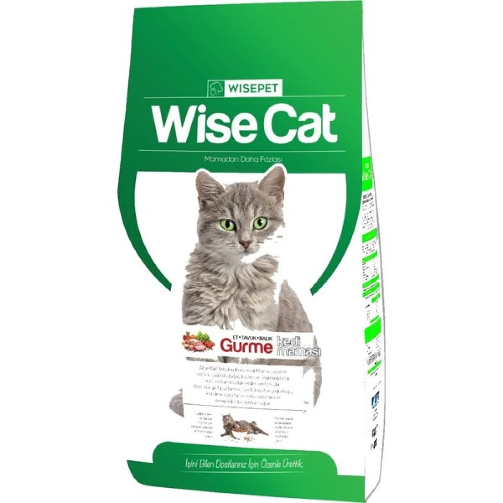 Wise Cat Gurme Yetişkin Kedi Maması 15 kg Evcil Hayvan Ürünleri Fiyatı